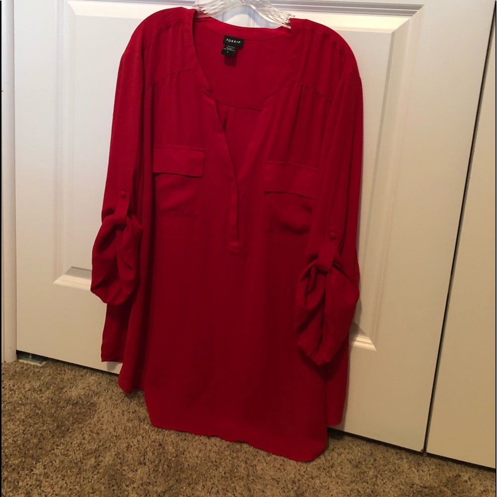 Torrid sheer shirt